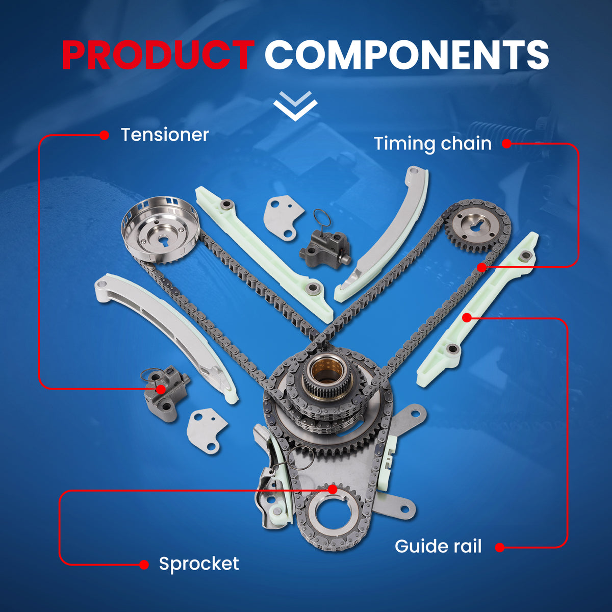 MOCA Engine Timing Chain Kit - ETCK0014
