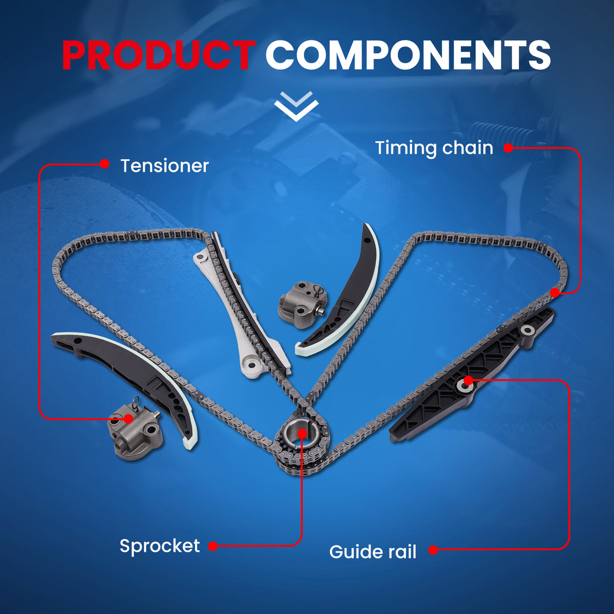 MOCA Engine Timing Chain Kit - ETCK0016