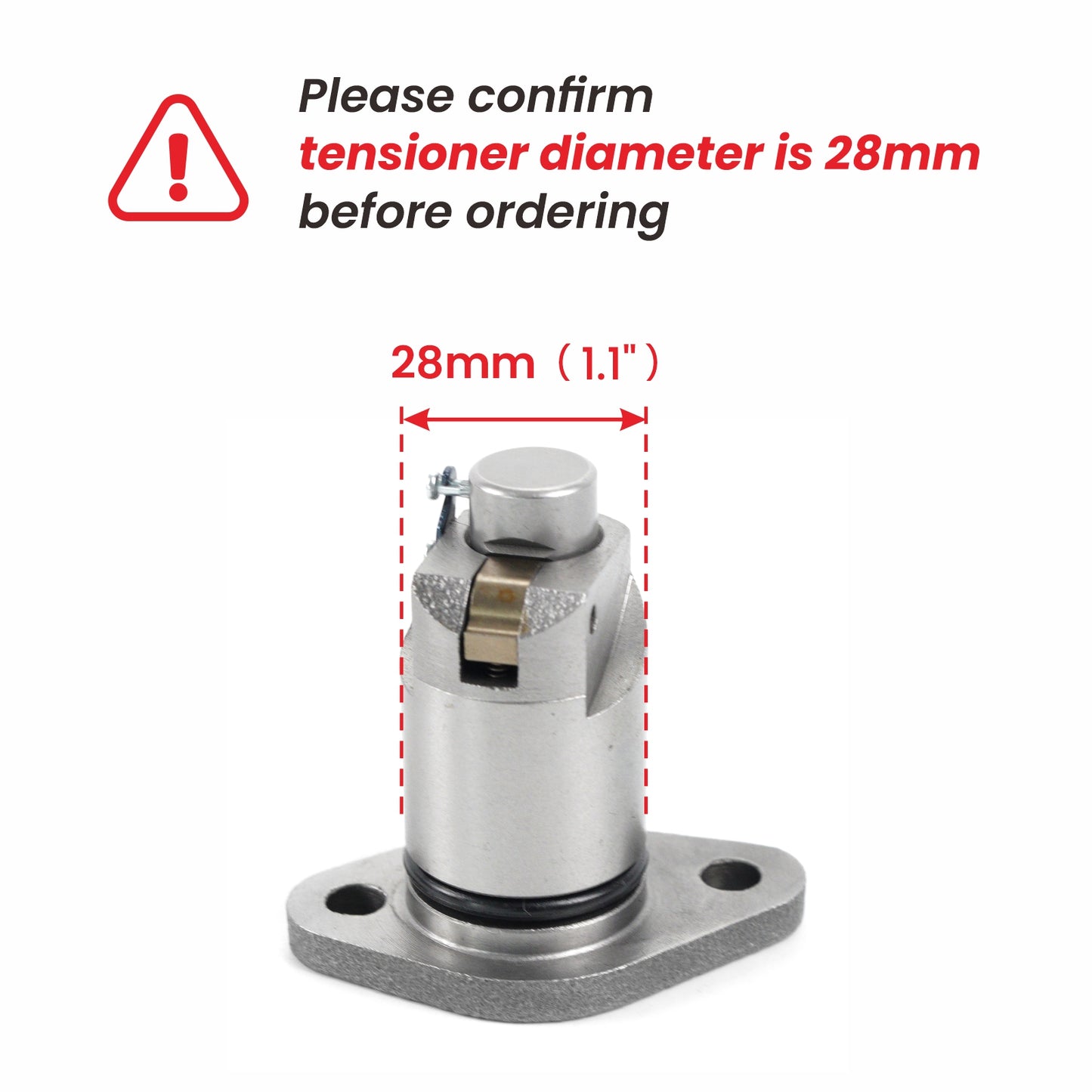 MOCA Timing Chain Kit Oil Pump Water Pump Set for 1998-1999 Chevrolet Prizm 1.8L & 1998-1999 Toyota Corolla 1.8L with 28mm tensioner