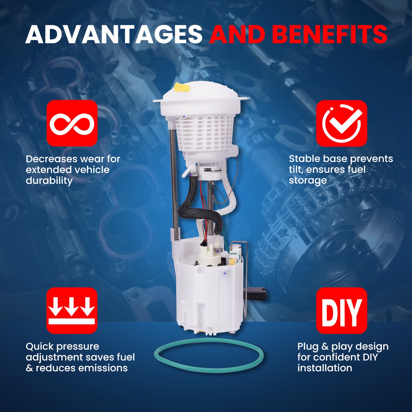MOCA Fuel Pump Module Assembly - FP7186