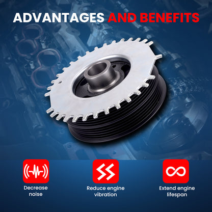 MOCA Engine Harmonic Balancer - HBA046