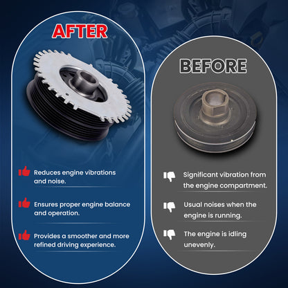 MOCA Engine Harmonic Balancer - HBA046