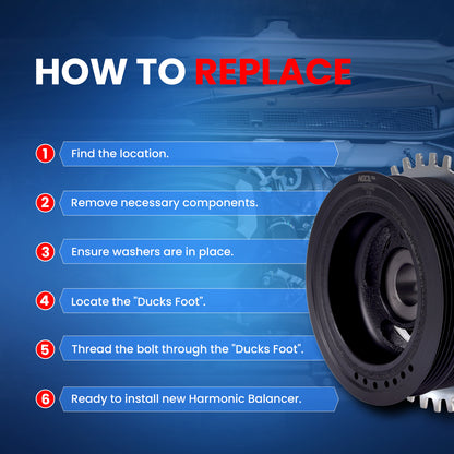 MOCA Engine Harmonic Balancer - HBA046