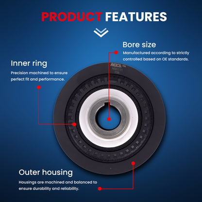 MOCA Engine Harmonic Balancer - HBA111