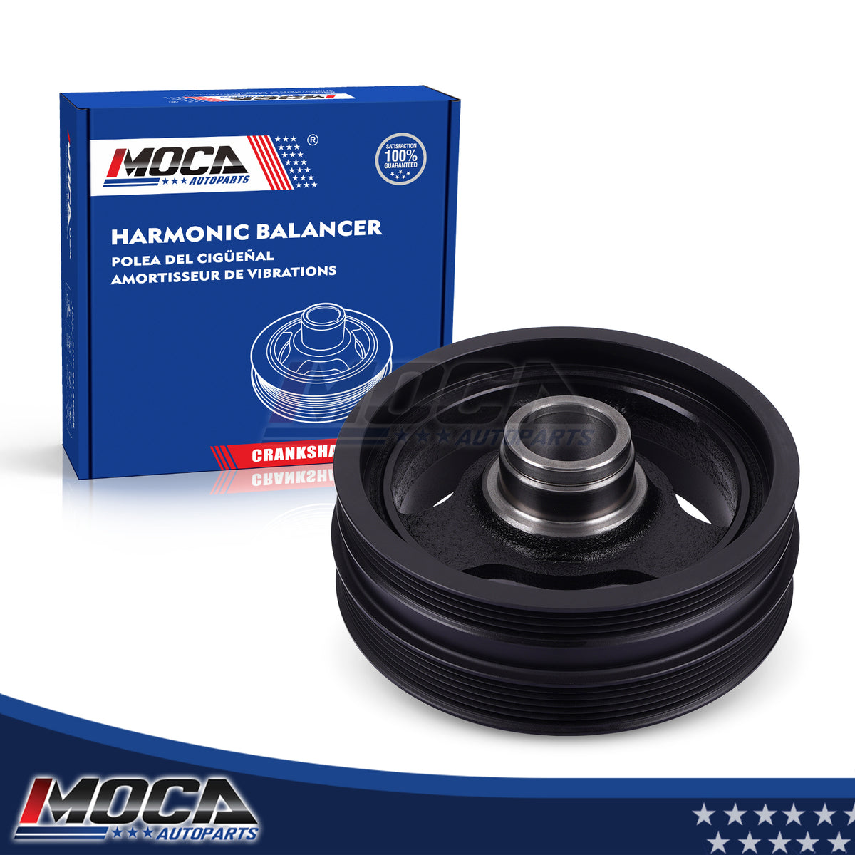 MOCA Engine Harmonic Balancer - HBA115