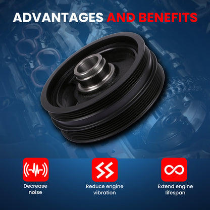 MOCA Engine Harmonic Balancer - HBA115