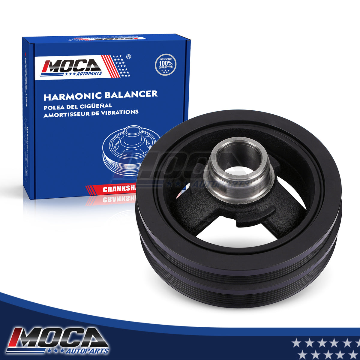 MOCA Engine Harmonic Balancer - HBA127