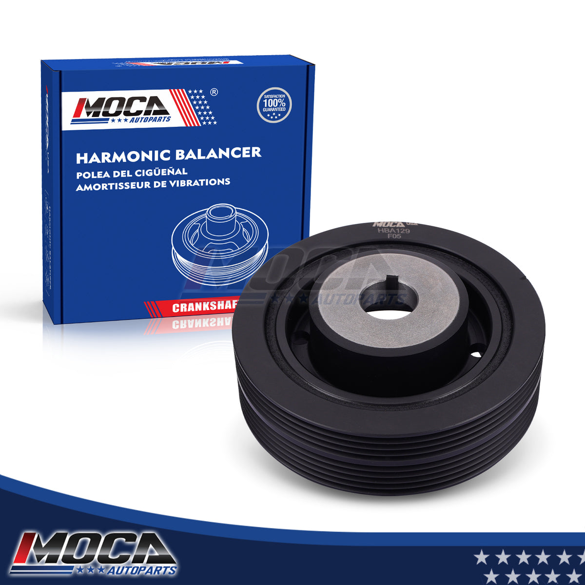 MOCA Engine Harmonic Balancer - HBA129