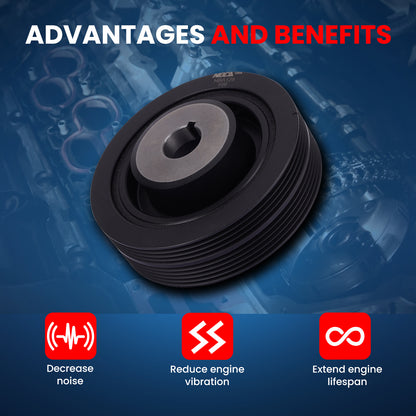 MOCA Engine Harmonic Balancer - HBA129