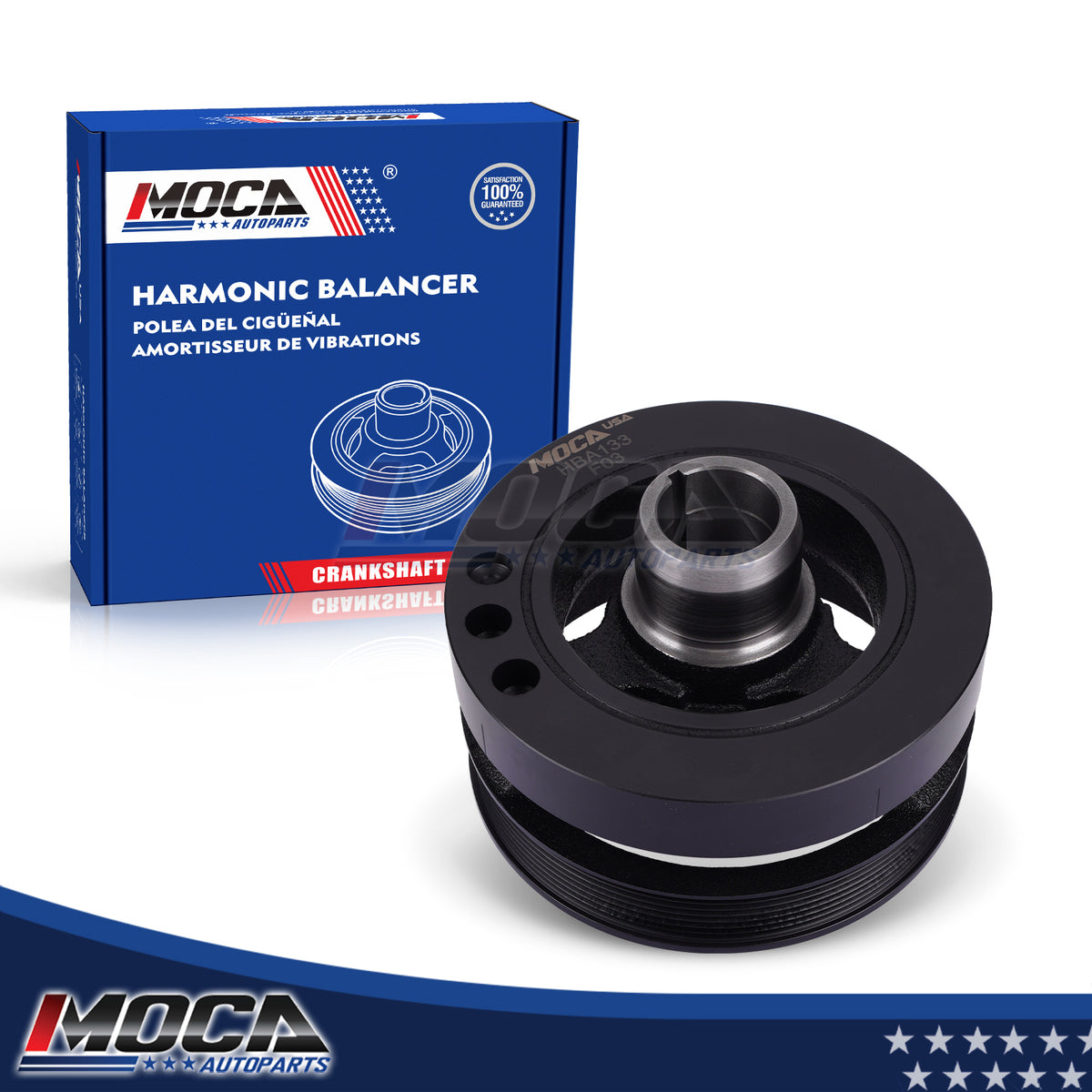 MOCA Engine Harmonic Balancer - HBA133