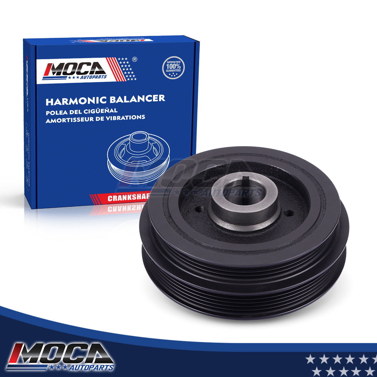 MOCA Engine Harmonic Balancer - HBA140