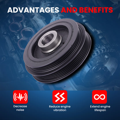 MOCA Engine Harmonic Balancer - HBA140