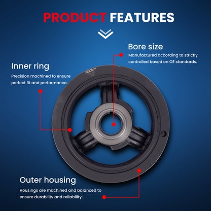 MOCA Engine Harmonic Balancer - HBA191