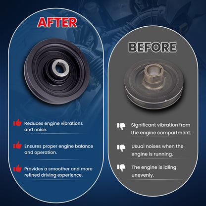 MOCA Engine Harmonic Balancer - HBA192