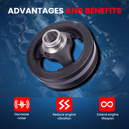 MOCA Engine Harmonic Balancer - HBA209