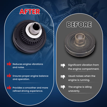 MOCA Engine Harmonic Balancer - HBA236
