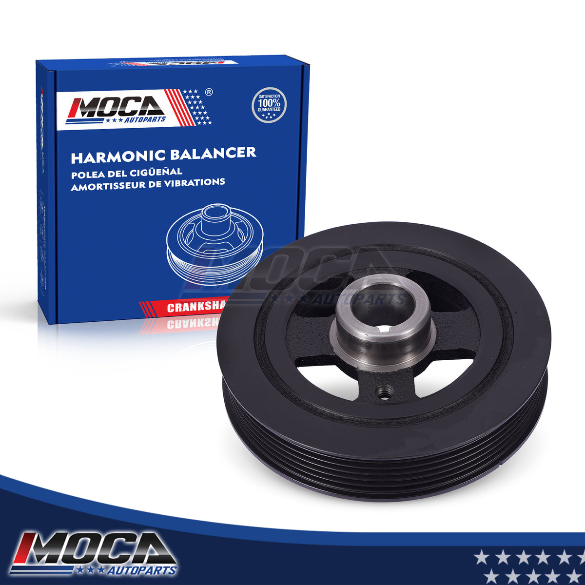 MOCA Engine Harmonic Balancer - HBA258