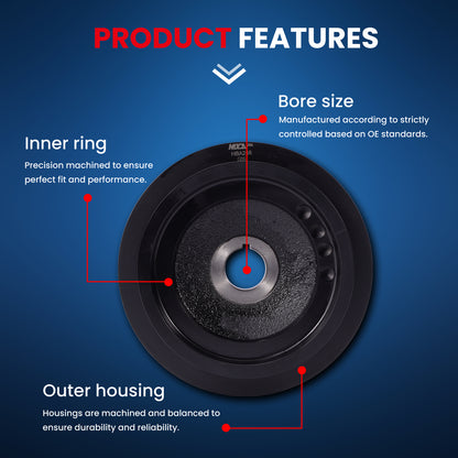 MOCA Engine Harmonic Balancer - HBA258