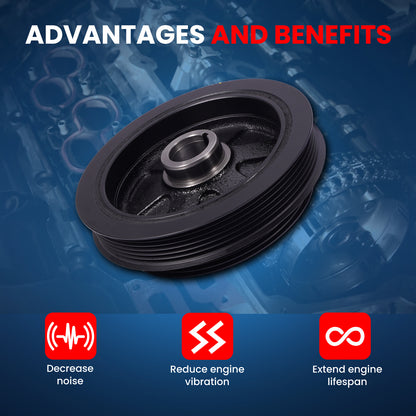 MOCA Engine Harmonic Balancer - HBA258
