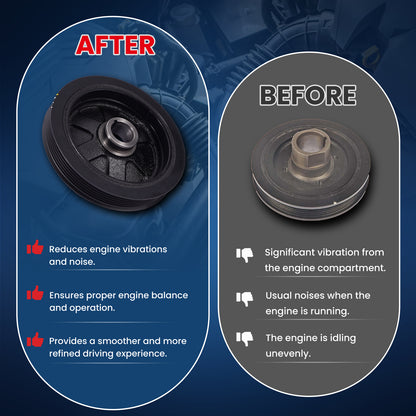 MOCA Engine Harmonic Balancer - HBA258