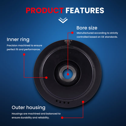 MOCA Engine Harmonic Balancer - HBA267