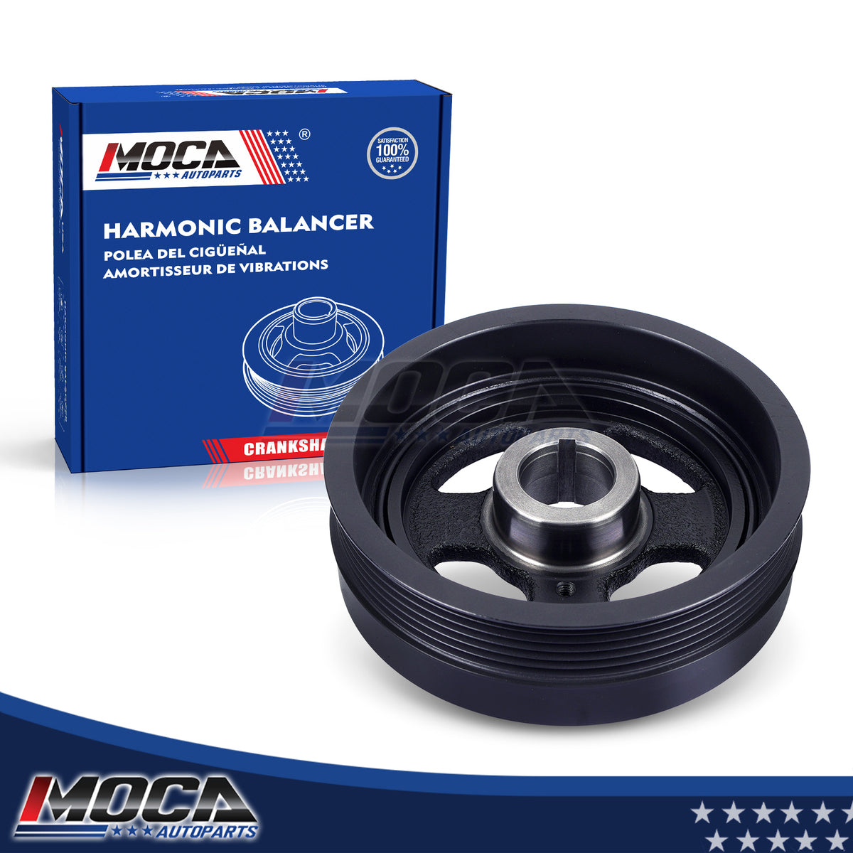 MOCA Engine Harmonic Balancer - HBA301