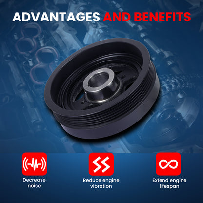 MOCA Engine Harmonic Balancer - HBA301