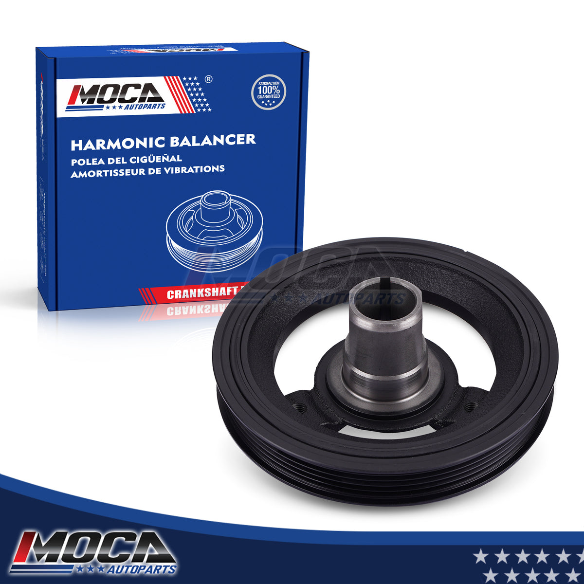 MOCA Engine Harmonic Balancer - HBA309