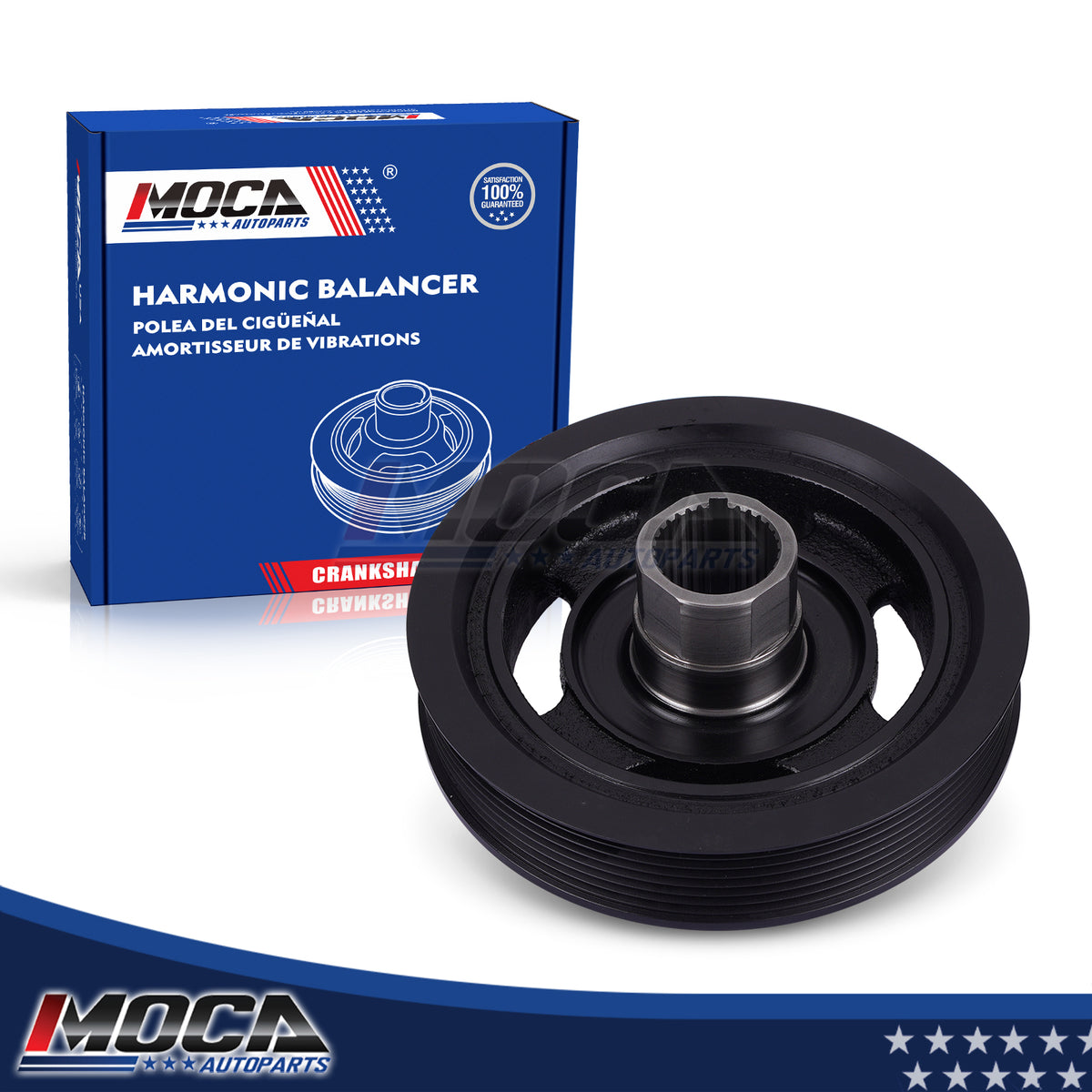 MOCA Engine Harmonic Balancer - HBA340