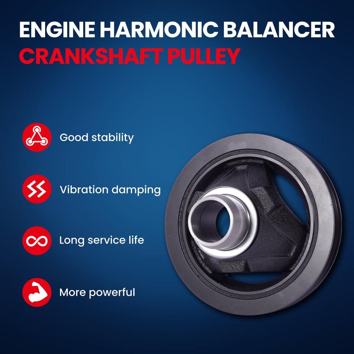 MOCA Engine Harmonic Balancer - HBA359