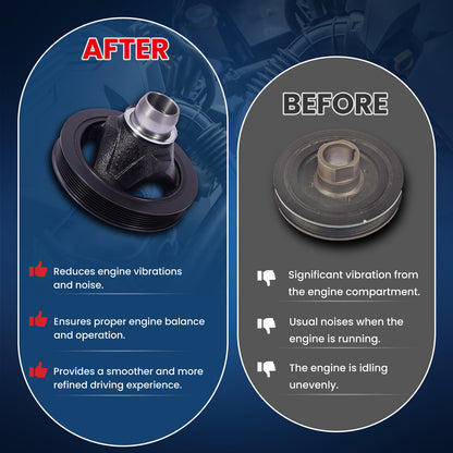 MOCA Engine Harmonic Balancer - HBA359