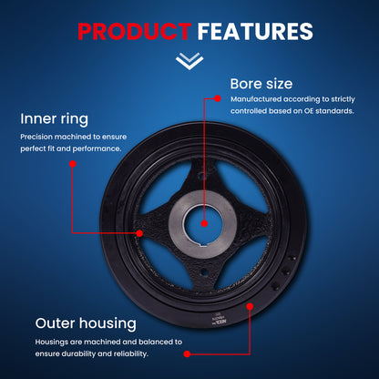 MOCA Engine Harmonic Balancer - HBA374