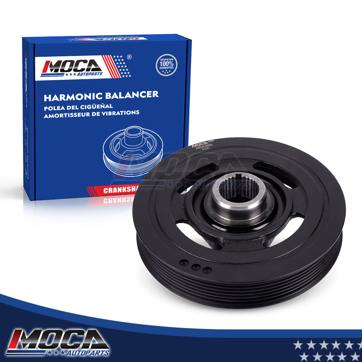 MOCA Engine Harmonic Balancer - HBA386