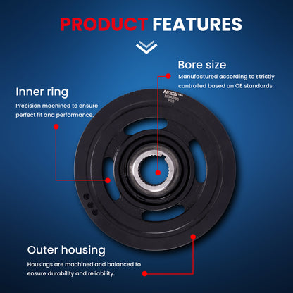 MOCA Engine Harmonic Balancer - HBA386
