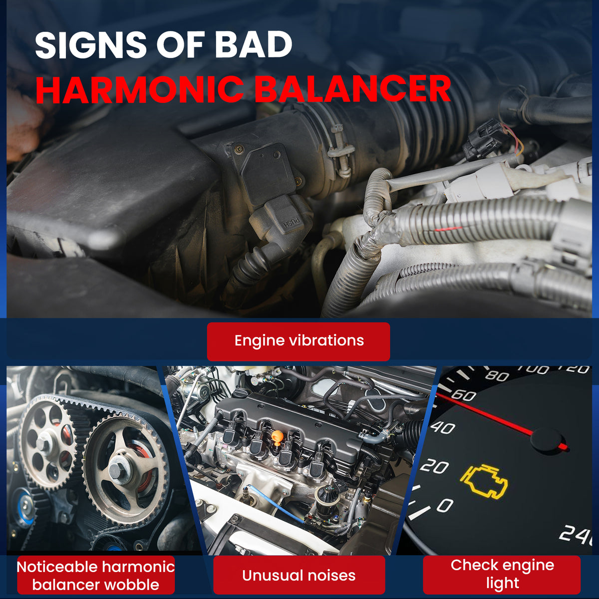 MOCA Engine Harmonic Balancer - HBA386