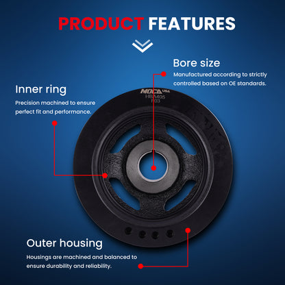 MOCA Engine Harmonic Balancer - HBA405