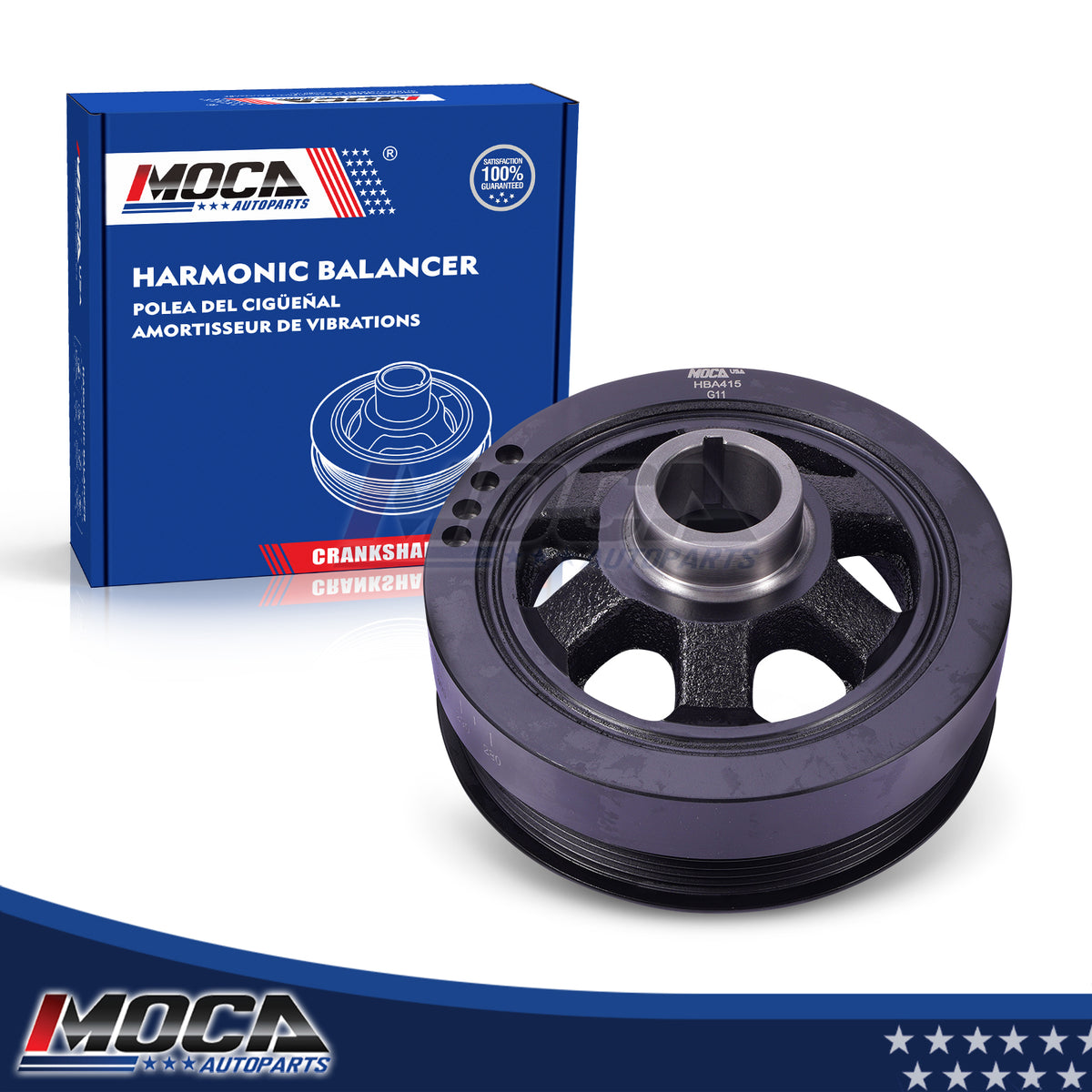 MOCA Engine Harmonic Balancer - HBA415
