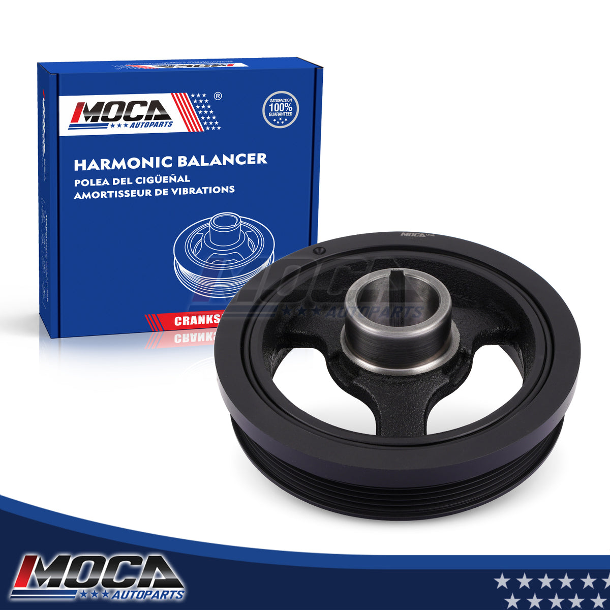 MOCA Engine Harmonic Balancer - HBA420