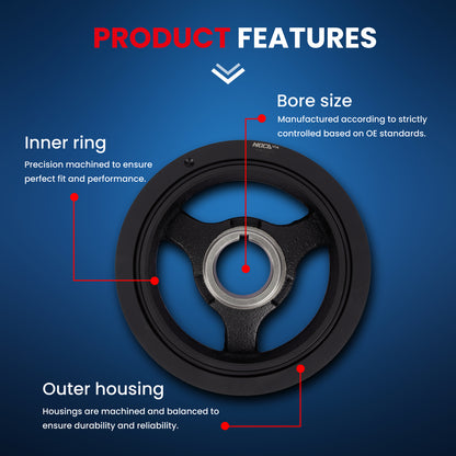 MOCA Engine Harmonic Balancer - HBA420