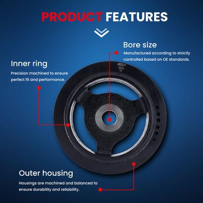 MOCA Engine Harmonic Balancer - HBA426