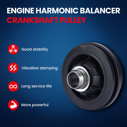 MOCA Engine Harmonic Balancer - HBA427