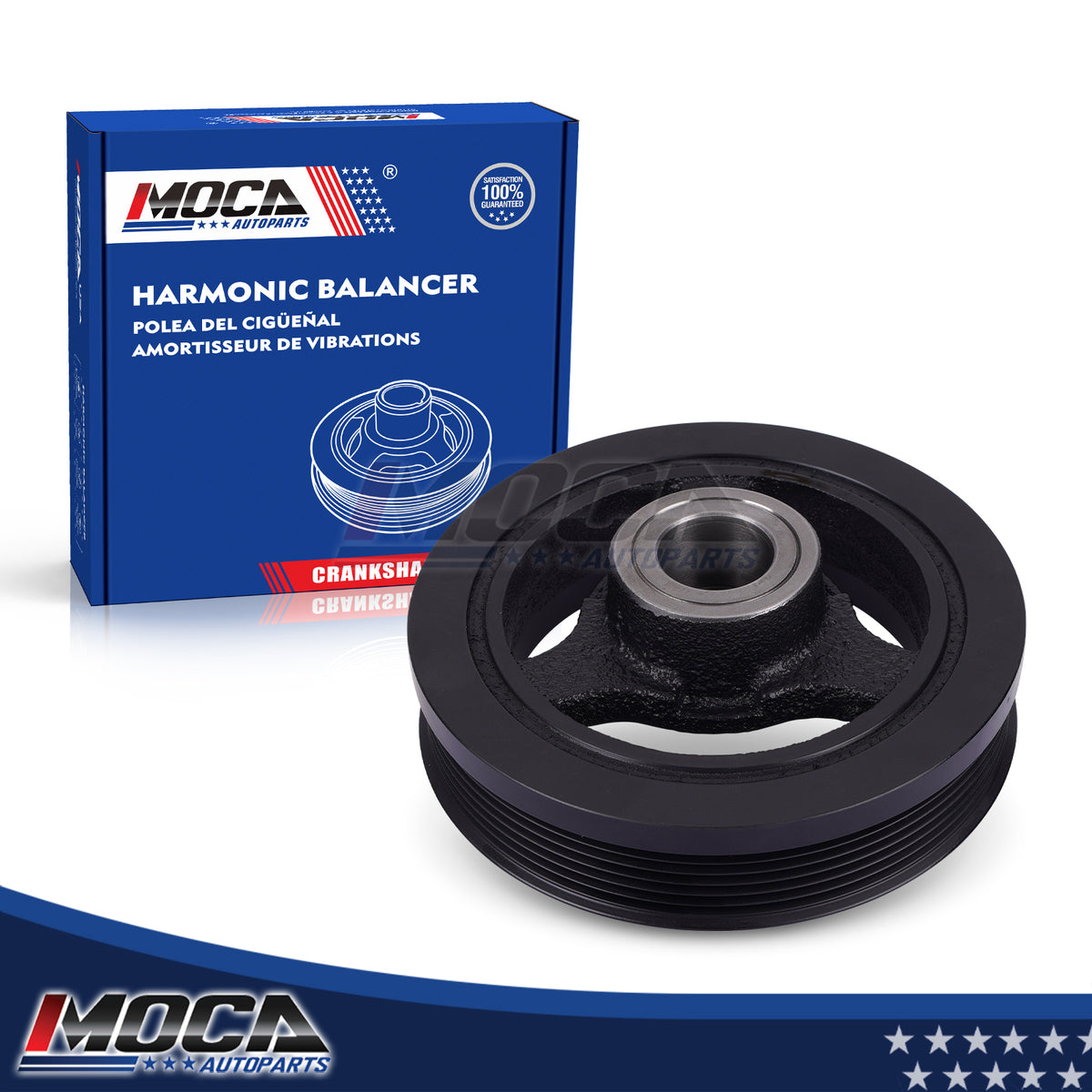 MOCA Engine Harmonic Balancer - HBA428