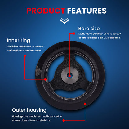 MOCA Engine Harmonic Balancer - HBA428