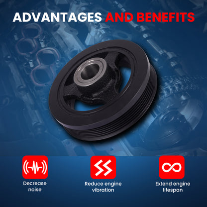 MOCA Engine Harmonic Balancer - HBA428