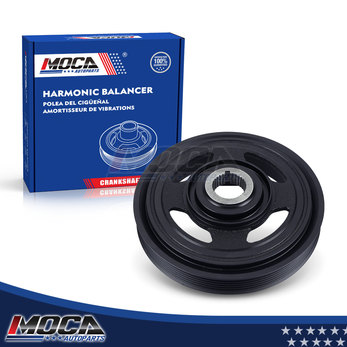 MOCA Engine Harmonic Balancer - HBA429