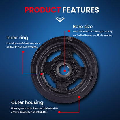 MOCA Engine Harmonic Balancer - HBA429