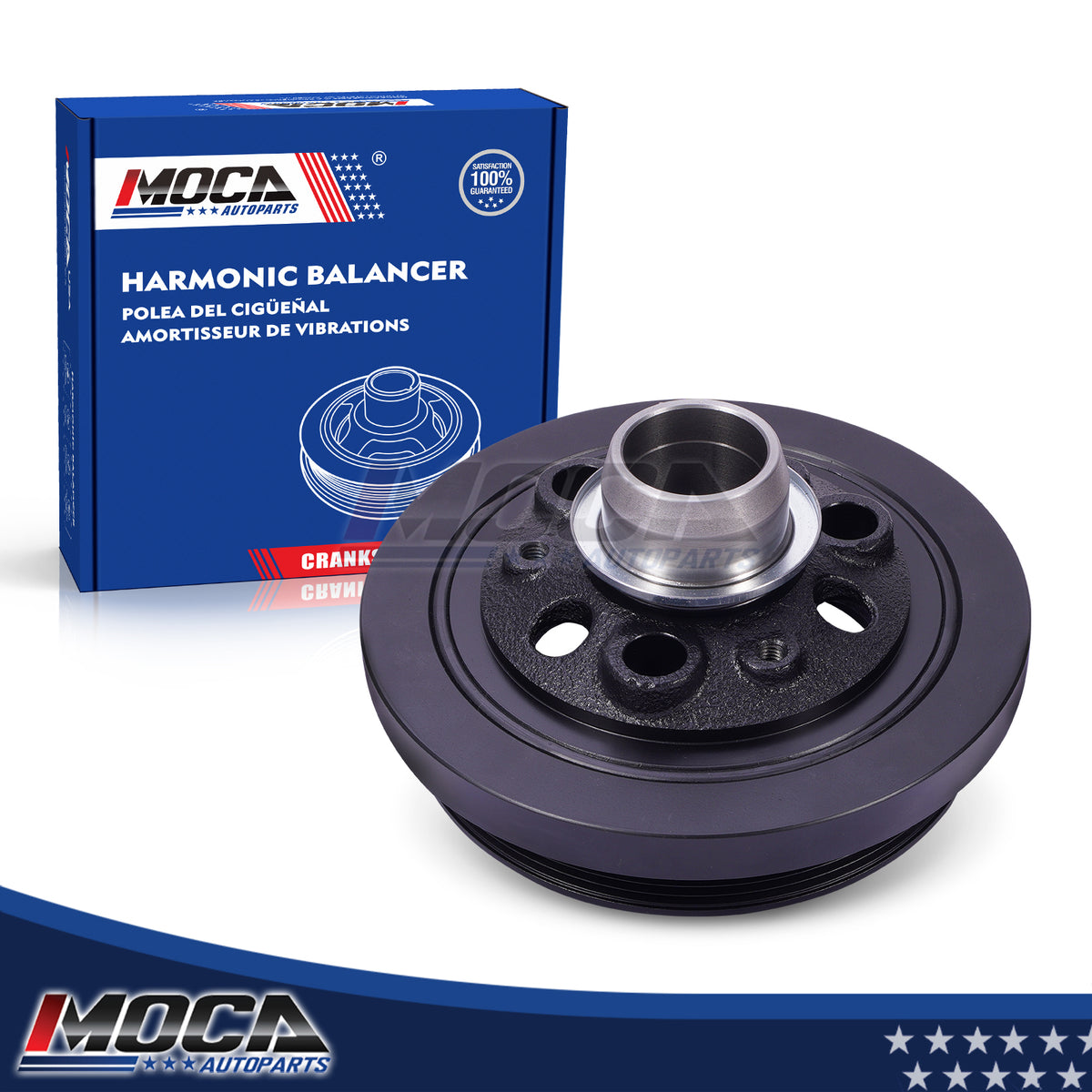 MOCA Engine Harmonic Balancer - HBA440