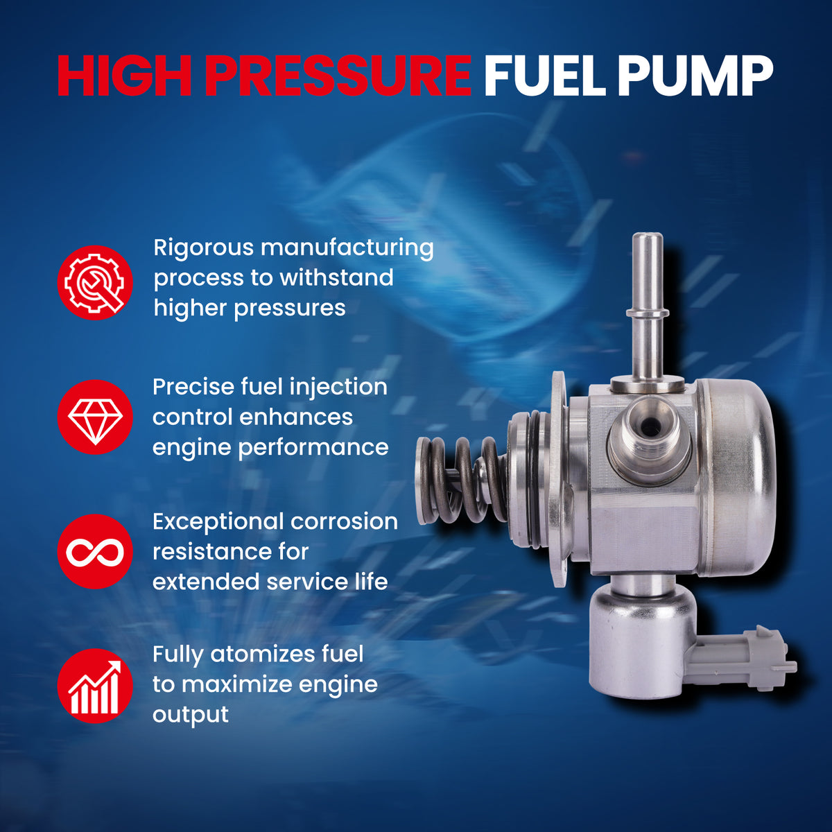 MOCA Direct Injection High Pressure Fuel Pump - HPP31