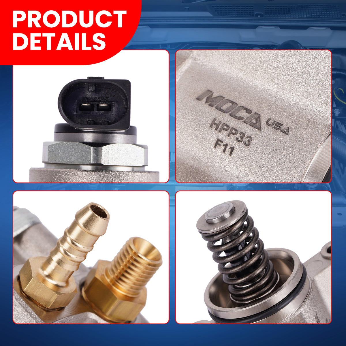 MOCA Direct Injection High Pressure Fuel Pump - HPP33