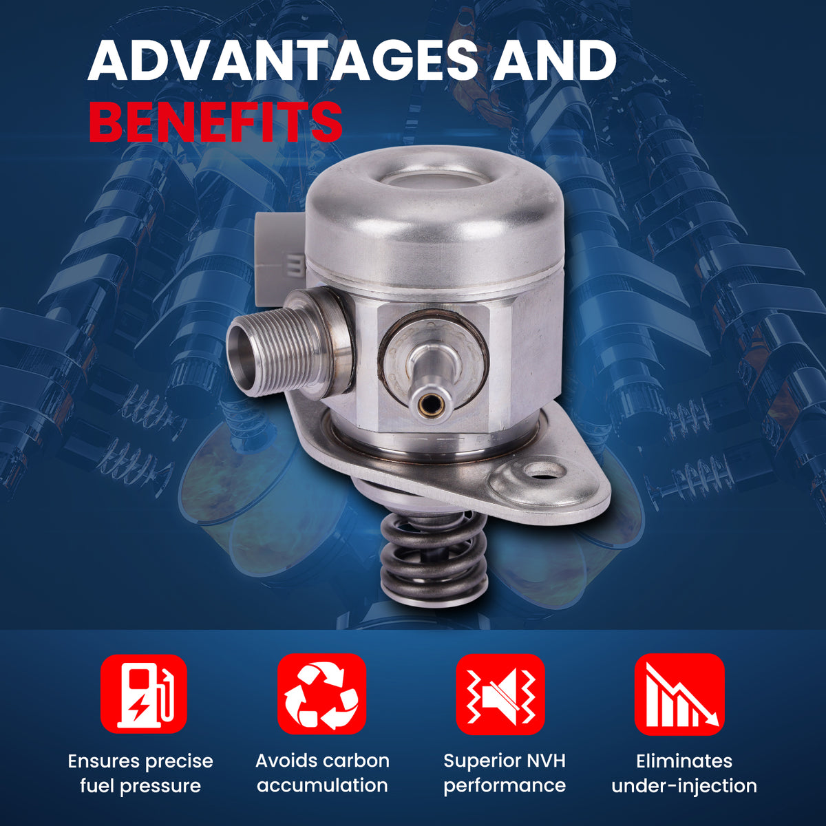 MOCA Direct Injection High Pressure Fuel Pump - HPP34